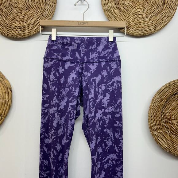 Nike Purple High Waist High Rise Leggings Activewear Workout Athleisure Small - Picture 3 of 6